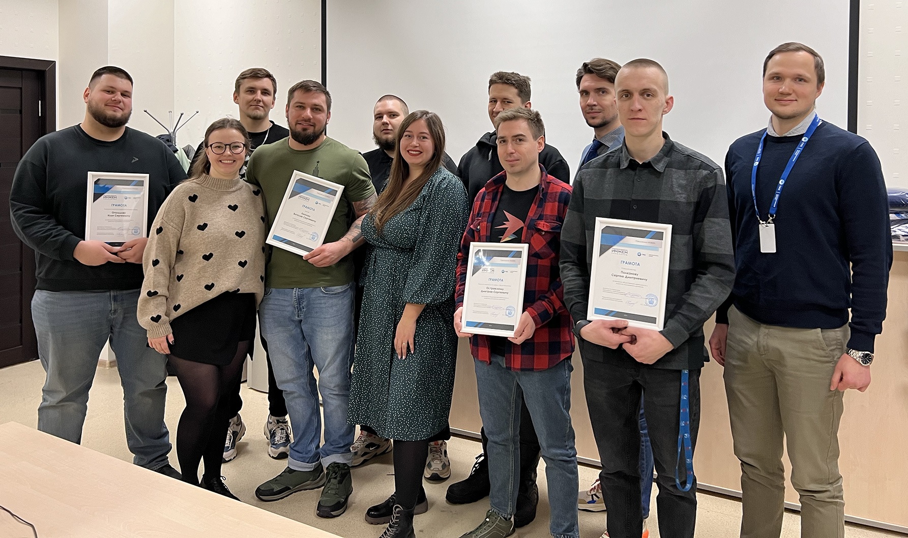 Молодые сотрудники «Метровагонмаш-Сервис» (молодежного движения ТМХ «Поколение ИНЖЕН») провели первое собрание Совета Инжен в 2024 году