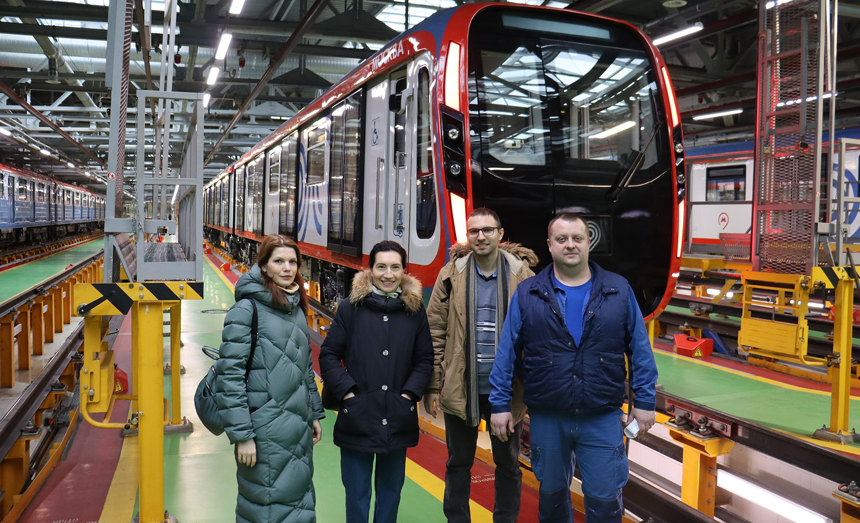 Офисные работники Метровагонмаш-Сервис посетили сервисный центр «Солнцево»
