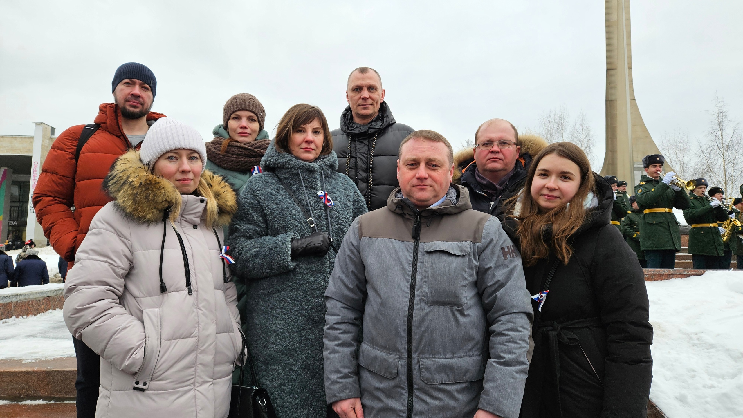 Сотрудники Метровагонмаш-Сервис приняли участие в памятном митинге с возложением цветов