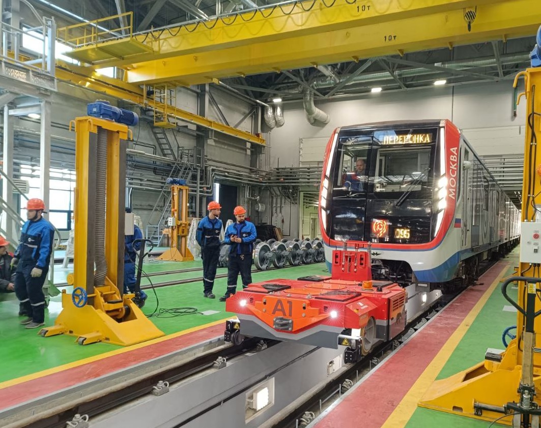 Метровагонмаш-Сервис открыл четвертый участок подъемочного деповского ремонта